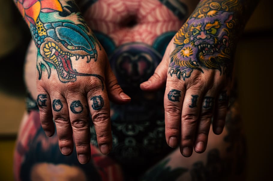 Viper Sleeve Tattoo